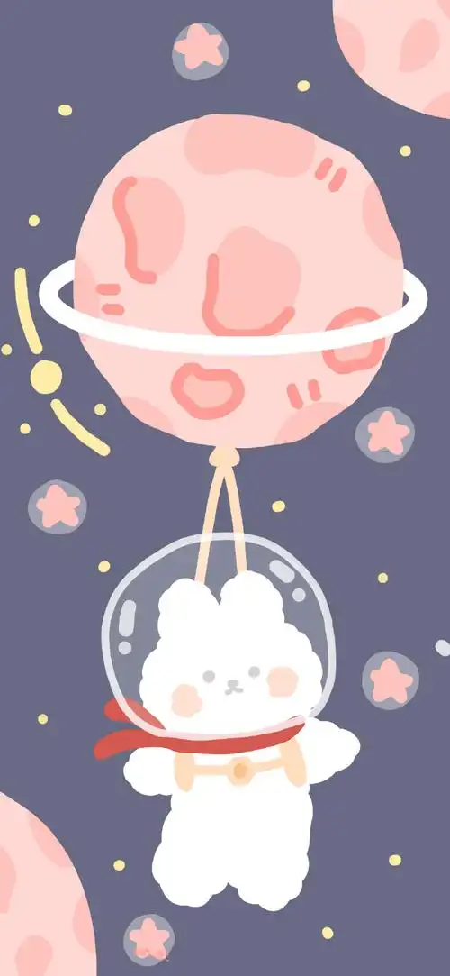 锁屏壁纸 全屏壁纸 聊天背景 情侣壁纸作者:@橙小鹿c#小熊##可爱