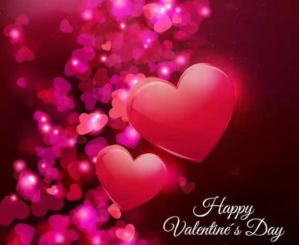 素材格式:ai,素材关键词:背景,粉色,光晕,爱心,玫红色,情人节