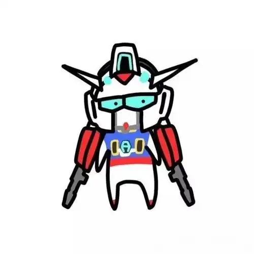 高达头像手绘简笔画