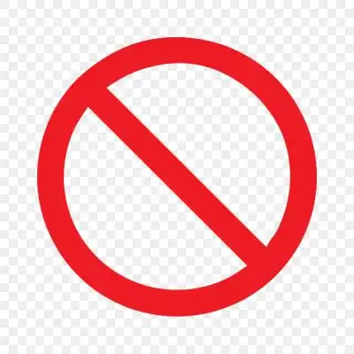 【免费】禁止图案