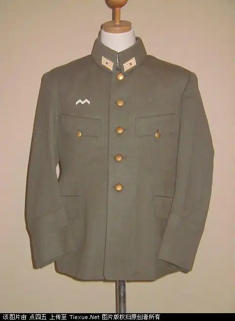 明治维新到二战结束日本陆军军服演变转载