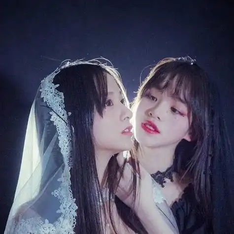 青鲤慕鱼女生头像双人闺蜜