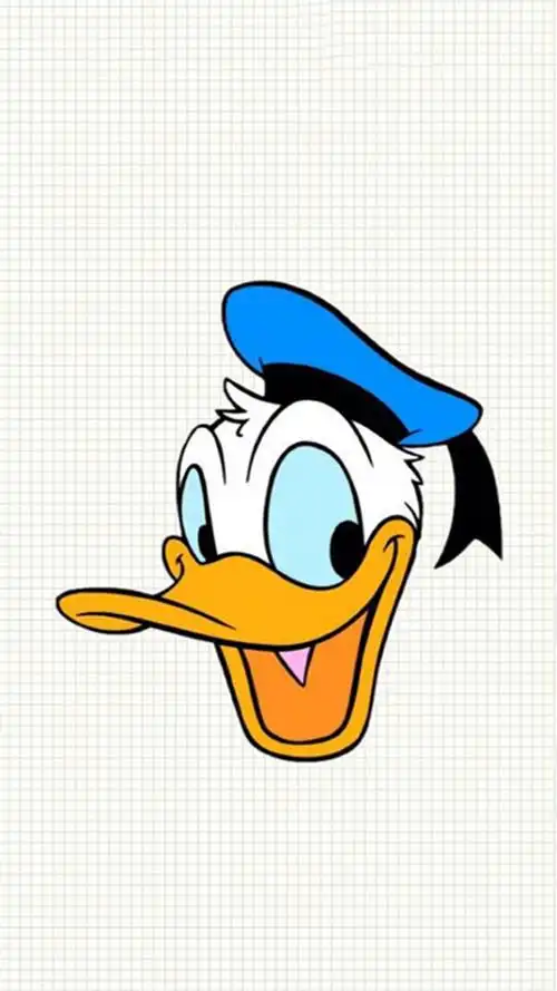 精致可爱唐老鸭卡通手机壁纸
