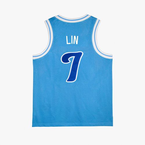 北京城市7号林书豪复古中文刺绣球衣篮球背心其它球服