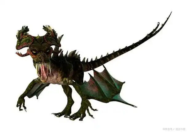 甲龙是恐龙中非常特殊的一种,它的尾巴上有一个形状独特的尾锤.