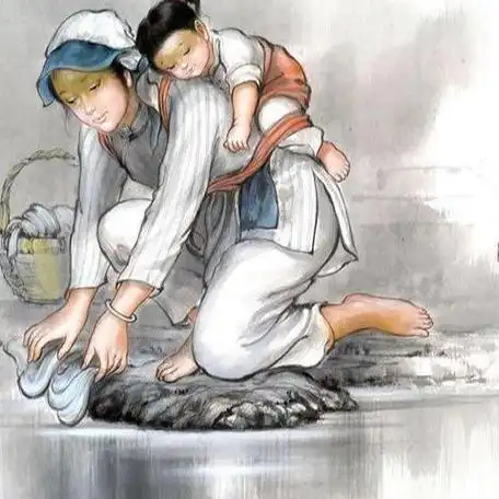 母爱感人图片(这六张母爱照片让人动容泪目) —— "我爱你"这三个