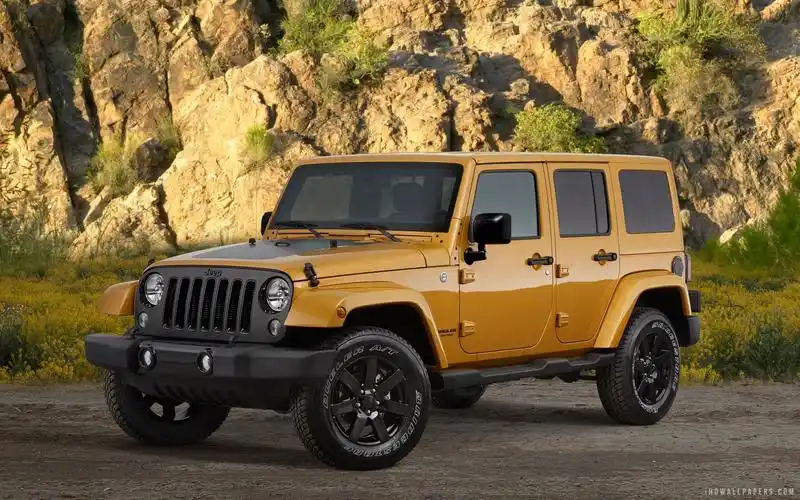 2014年吉普牧马人高度版壁纸1024x600分辨率查看