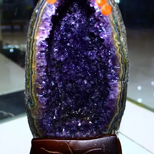 天然紫晶洞摆件 水晶洞 招财洞 聚宝盆紫水晶洞紫晶洞摆件