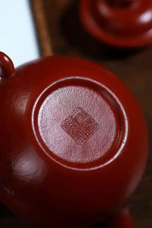 莲子王国祥江苏省工艺美术大师皱皮大红袍240cc