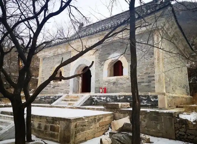 北京房山:吕峪沟环秀禅寺冬韵掠影