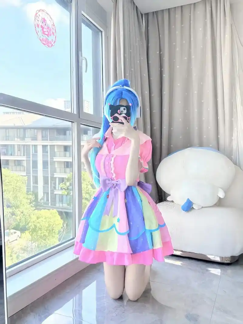 和平精英 #天使彩虹糖cos