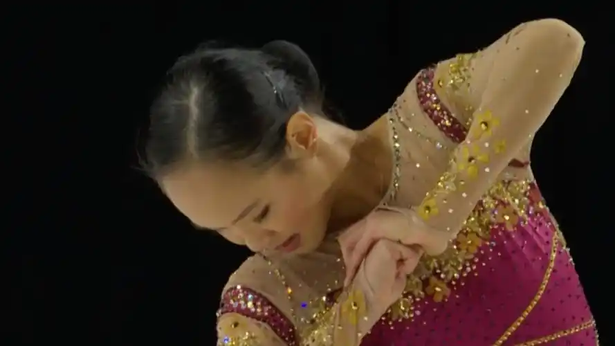 林姗2020花滑大奖赛美国站自由滑