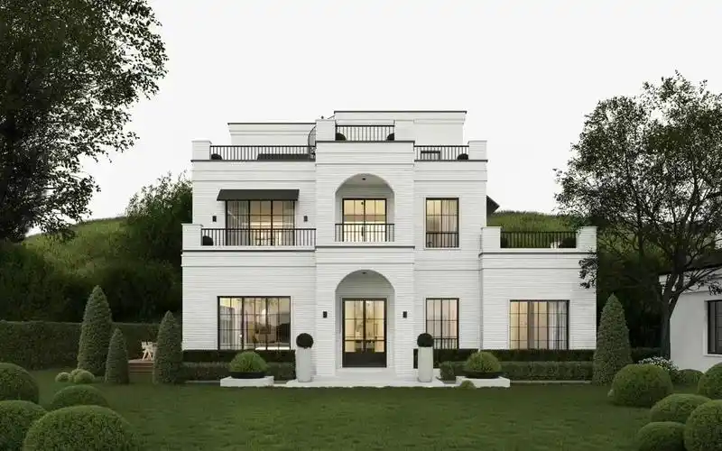 自建房设计——【四川南充】轻法式别墅