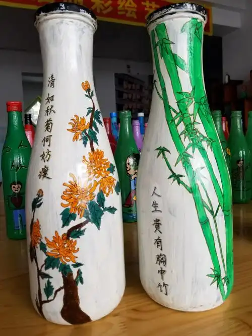 育新小学首届酒瓶彩绘艺术节