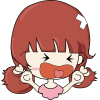 小女孩的好多表情包～哈哈