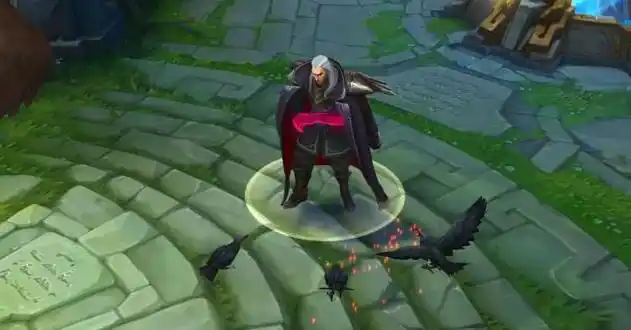 其实已经成为了一个死尸,并且下巴还不是原装的,而是嘉文一世的头盔