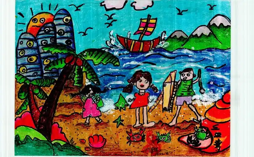 步骤2:海边的童年