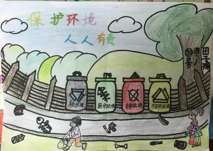 垃圾懂分类,环保我先行--舜耕教育集团舜华学校小学部四年级垃圾分类
