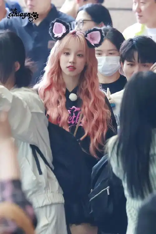 宋雨琦猫耳造型##奔跑吧宋雨琦