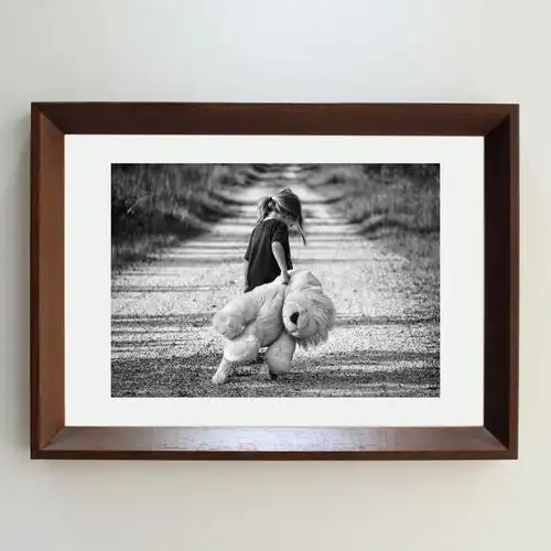 相框挂墙画框装裱冲洗照片7101620寸a4a34k8k黑白相框