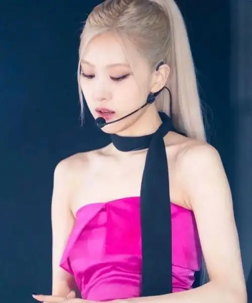 朴彩英扎高马尾图片