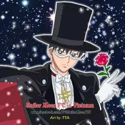 美少女战士头像|帅气的夜礼服假面 祝阿卫生日快乐呀