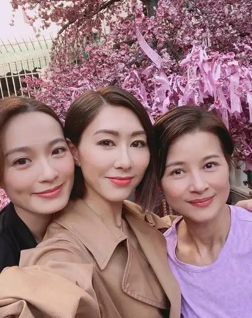 新剧开机,胡定欣大晒与同剧女星合影,美颜瘦脸力压旁人扳回一城