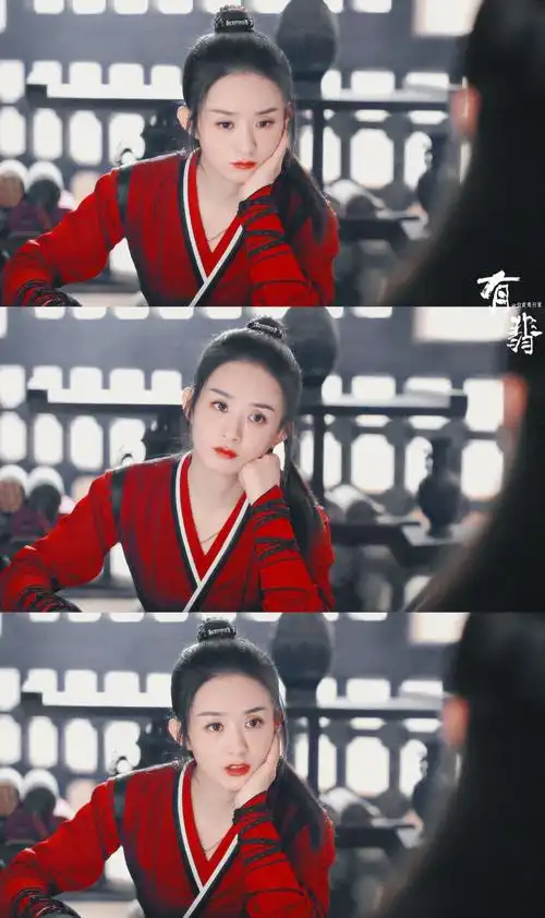 赵丽颖×周翡丨 红衣阿翡