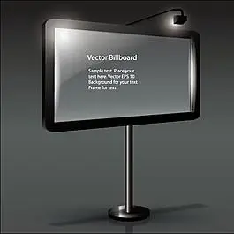 户外灯箱广告牌