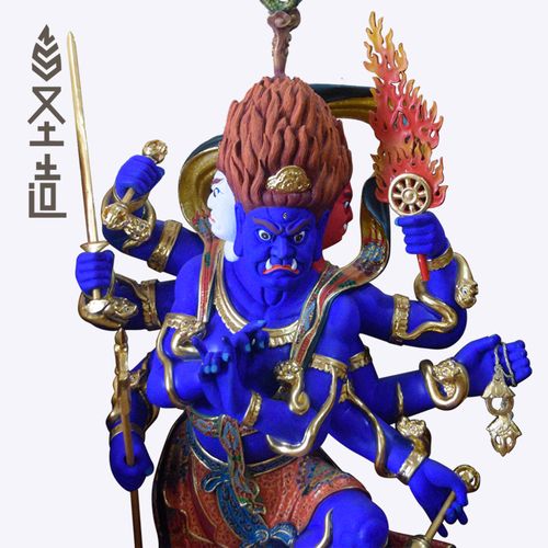 圣造佛像的优惠券大全—唐密秽迹金刚木雕佛像家用寺庙家居客厅供奉