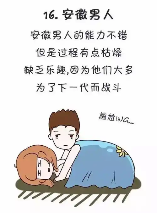 中国各省男人啪啪能力排行请对号入座