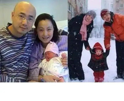 知名导演徐峥微博晒出自己的金色豪宅一家三口罕见同框