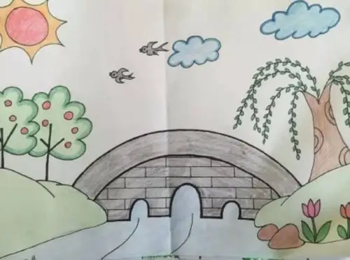 绘画:《春天来了》