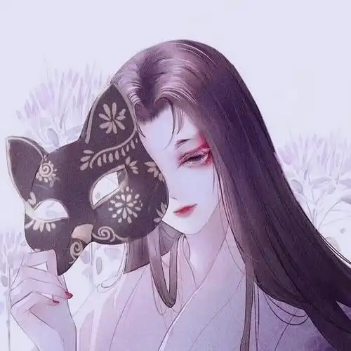 2020最火好看张扬手绘古风女生头像