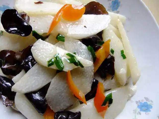 【引用】木耳山药炒肉片