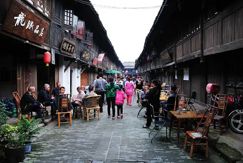 漫步西来古镇,感受一片祥和的景象