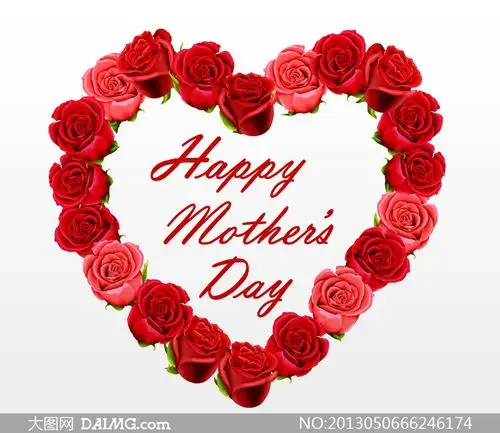 红色玫瑰花组成的心形摄影高清图片_大图网图片素材