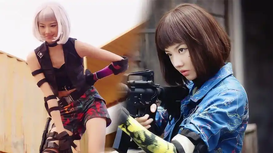 饭制丨穿越火线潘美烨百变燃情秀女神颜值简直炸裂