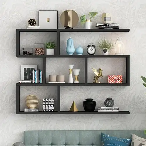 寻木匠墙上置物架壁挂书架墙装卧室隔板墙面装饰客厅电视背景墙壁柜