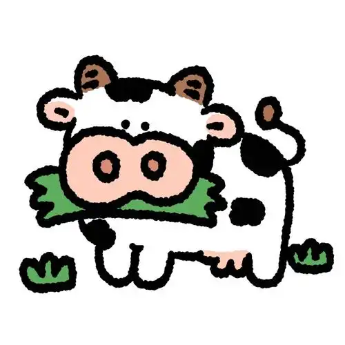 可爱白底头像35