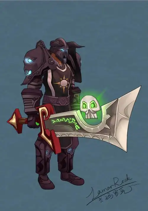 魔兽世界经典怀旧主题绘堕落的灰烬使者