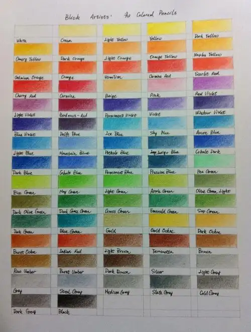 马可72色油性彩铅