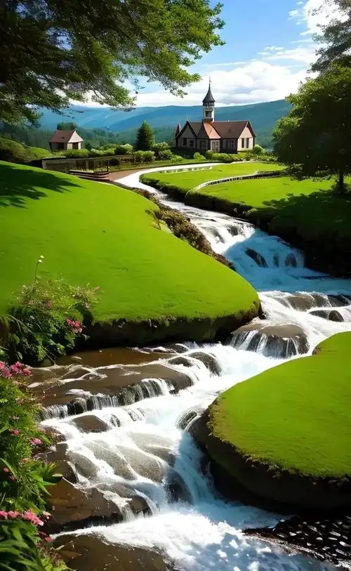 哇太美太美了人间仙境啊看到这美景仙境瞬间就被治愈了