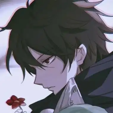 日本动漫头像男生伤感孤独不够优秀但也干净