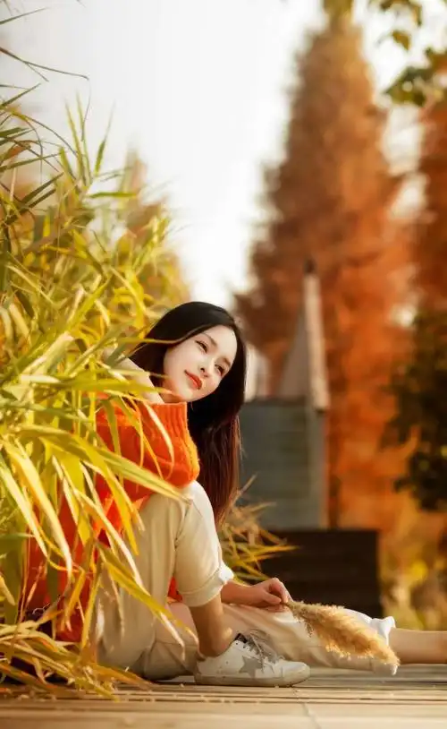 18张唯美秋景人像4个摄影思路助你拍摄好看的暖秋人像照片