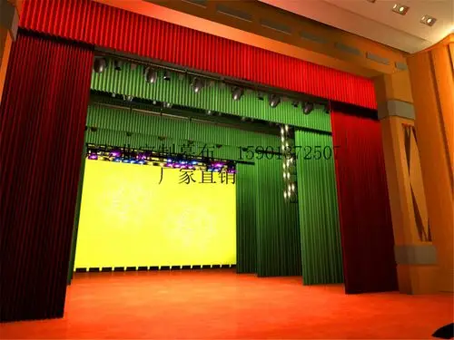 北京 四惠 定做幕布 电动幕布订做 礼堂幕布 舞台幕布定做