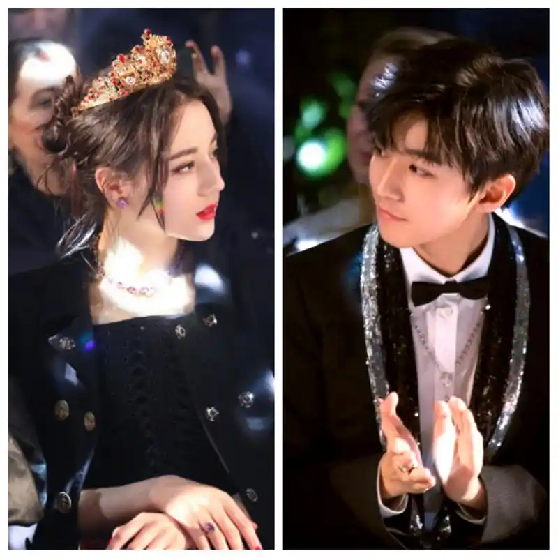 组图:养眼!看迪丽热巴和王俊凯米兰时装周有多少造型