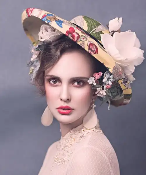 新娘造型|欧式复古发型,精致的妆容搭配独特的发饰,高贵冷艳