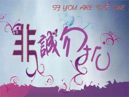 字体 非诚勿扰.ppt 3页