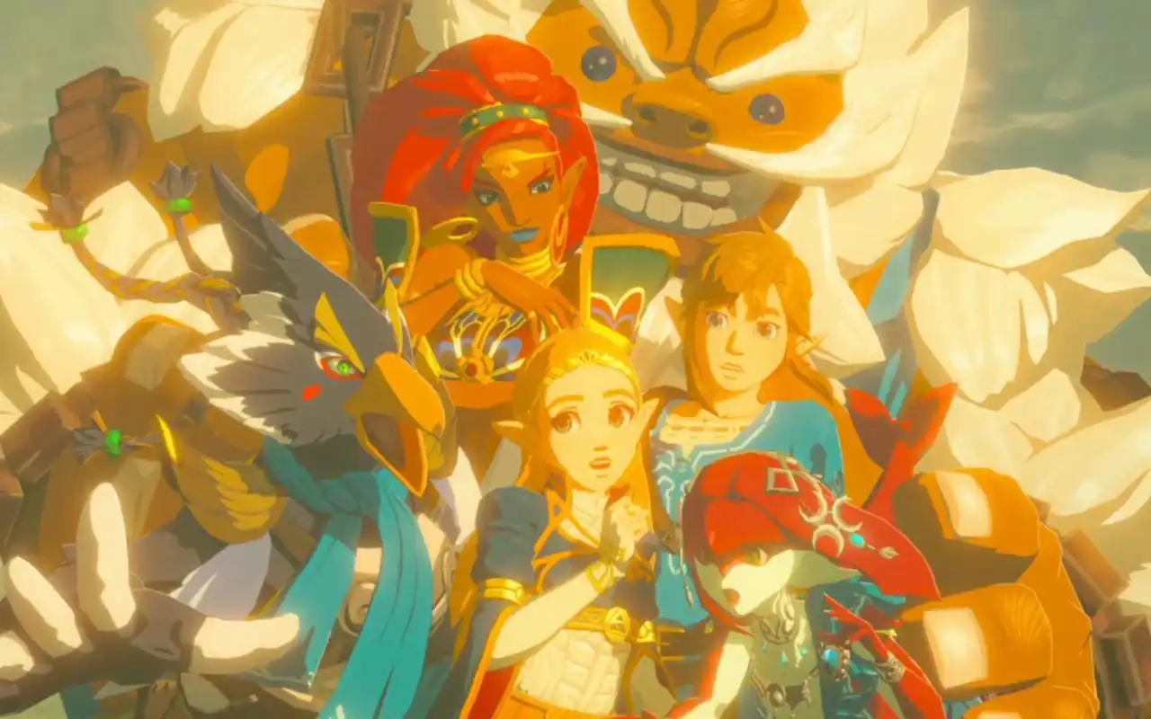 塞尔达传说前期召集四位英杰剧情